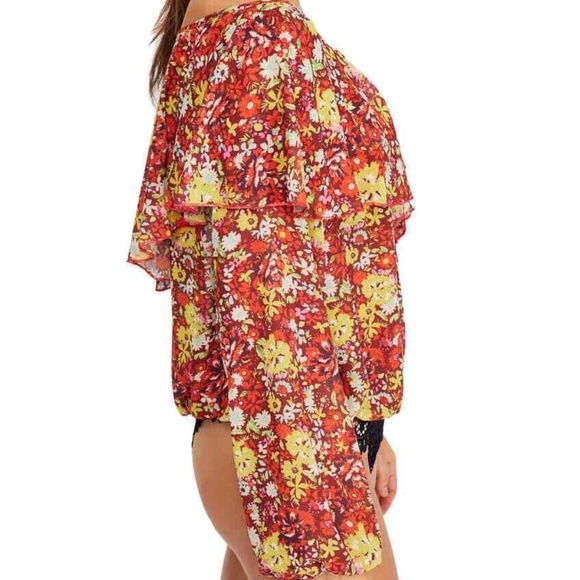 (NWT) Women's Intimately Free by Free People Say It To Me Bodysuit Size S (Red) - Picture 3 of 16